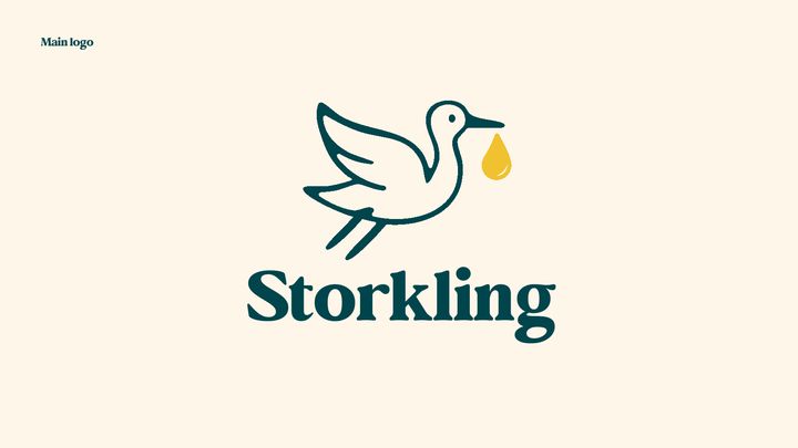Storkling brand book, page 3